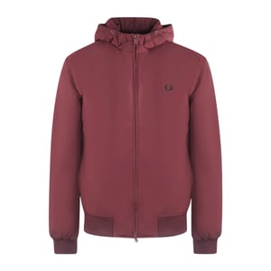 Fred Perry - "Brentham" Steppjacke für Herren (Ochsenblut-Burgunderrot)