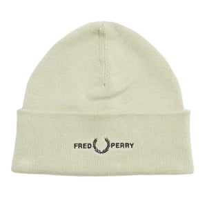 Fred Perry - Mütze für Herren/Damen Unisex, Logo (Auster-Grau)