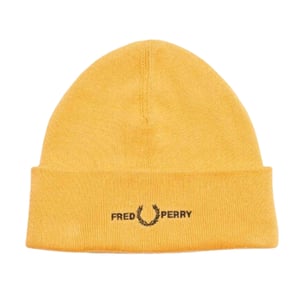 Fred Perry - Mütze für Herren/Damen Unisex, Logo (Golden)