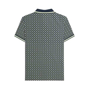 Lambretta - Poloshirt für Herren (Marine/Basilikum)