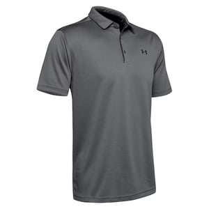 Under Armour - "Tech" Poloshirt für Herren (Graphit/Schwarz)