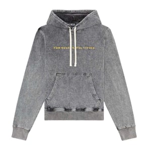 Diesel - Kapuzenpullover für Herren (Grau Ausgeblichen)