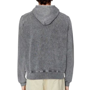 Diesel - Kapuzenpullover für Herren (Grau Ausgeblichen)