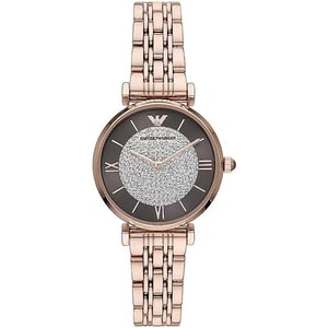 Klassische Roségold-Uhr Ar11261