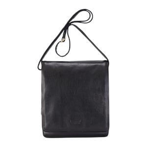 Leder Vintage Schwarz Messenger Schulter Crossbody Reise Business Tasche - Ranger