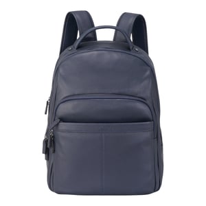 Echtleder Marineblau Vintage Rucksack Laptoptasche Reiserucksack - Capri