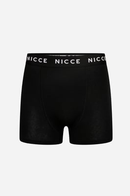 Schwarzes 5er-Pack Baumwollreiche Boxer Shorts mit Logo-Bund im klassischen Blockfarbdesign