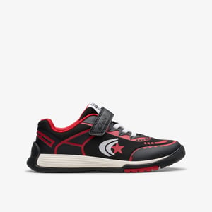 CicaStarFlexK Schwarz/Rot Sportschuhe