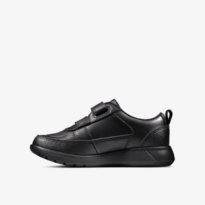 Scape Flare T Schwarze Leder Schuhe