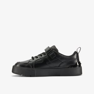 Oslo Flare O schwarze Lederschuhe