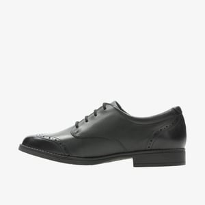 Sami Walk Y schwarze Lederschuhe