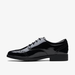 Sami Walk Y Schwarze Patenschuhe