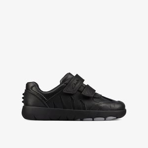 Rex Stride T Schwarze Leder Schuhe