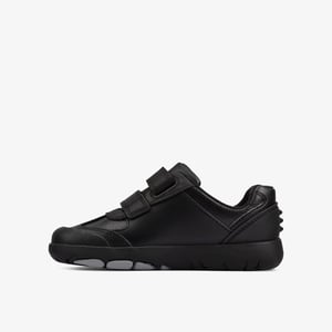 Rex Stride T Schwarze Leder Schuhe