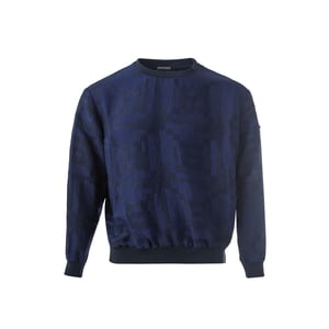 Crewneck-Sweatshirt mit geometrischem Muster