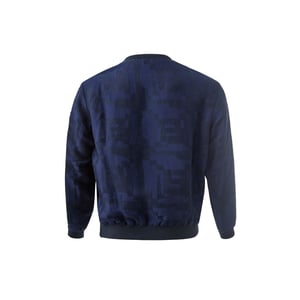 Crewneck-Sweatshirt mit geometrischem Muster