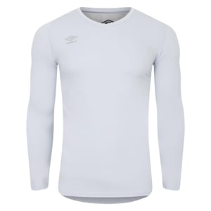 Umbro - "Elite" Base Layer Oberteil V-Ausschnitt für Herren (Grau Dämmerung)
