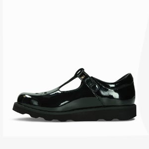 Crown Wish Schwarze Lackschuhe