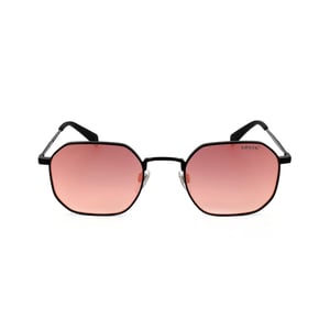 Achtkantige Spiegel-Sonnenbrille