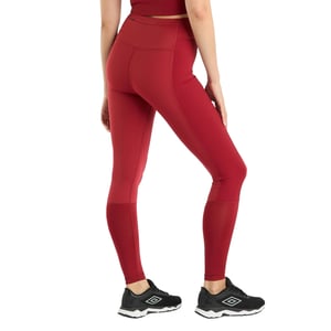 Umbro - "Pro" Leggings für Damen - Training (Sonnengetrocknete Tomaten)