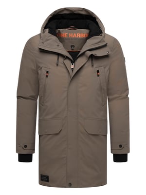 Stone Harbour Herren Winterparka Kitraan mit Magnetverschluss & Fleecefutter