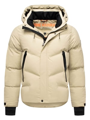 Stone Harbour Herren Winterjacke Livianoo mit abnehmbarer Kapuze & Fleece-Taschen