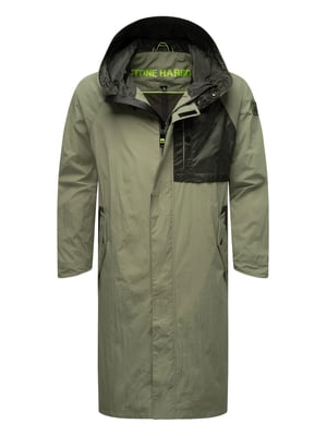 Stone Harbour Herren Regenjacke Zafaar lang geschnitten & wind- / wasserabweisend
