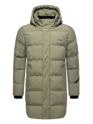 Stone Harbour Herren Wintermantel Thadeek mit abnehmbarer Kapuze & Magnettaschen