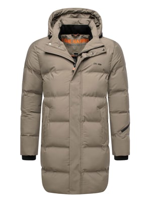 Stone Harbour Herren Wintermantel Thadeek mit abnehmbarer Kapuze & Magnettaschen