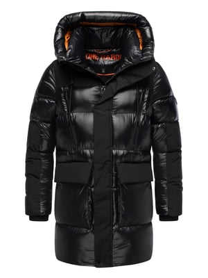 Stone Harbour Herren Winterjacke Nelioon mit 2-Wege-Reißverschluss & Kapuze