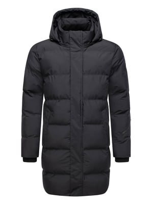 Stone Harbour Herren Wintermantel Thadeek mit abnehmbarer Kapuze & Magnettaschen
