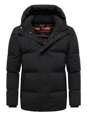 Stone Harbour Herren Winterjacke Taviaan mit Fleecekapuze & winddichtem Design