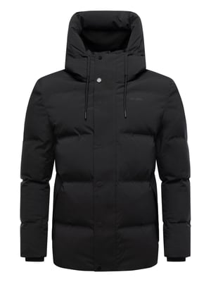 Stone Harbour Herren Winterjacke Taviaan mit Fleecekapuze & winddichtem Design