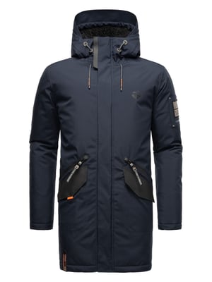 Stone Harbour Herren Winterjacke Ragaan mit Teddyfell & Kapuze