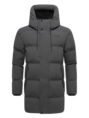 Stone Harbour Herren Winterjacke Darianoo mit Downfree-Steppung & Magnetverschluss