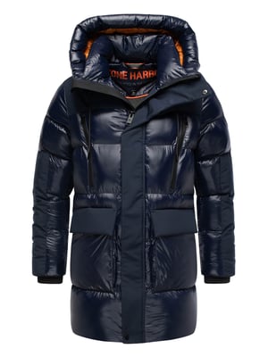 Stone Harbour Herren Winterjacke Nelioon mit 2-Wege-Reißverschluss & Kapuze
