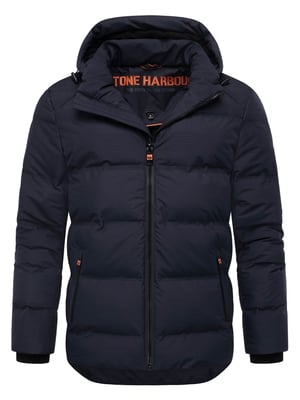 Stone Harbour Herren Winterjacke Gavriloo mit abnehmbarer Kapuze & Fleecefutter