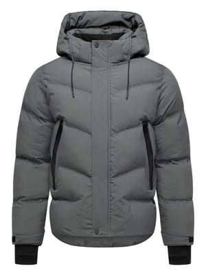 Stone Harbour Herren Winterjacke Livianoo mit abnehmbarer Kapuze & Fleece-Taschen