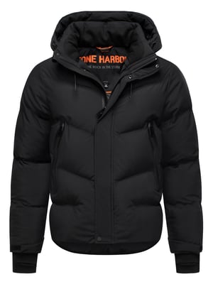 Stone Harbour Herren Winterjacke Livianoo mit abnehmbarer Kapuze & Fleece-Taschen