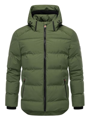 Stone Harbour Herren Winterjacke Gavriloo mit abnehmbarer Kapuze & Fleecefutter
