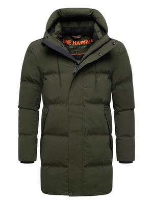 Stone Harbour Herren Winterjacke Darianoo mit Downfree-Steppung & Magnetverschluss