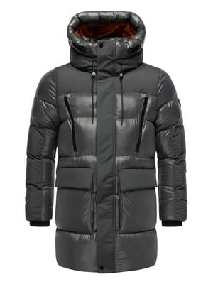 Stone Harbour Herren Winterjacke Nelioon mit 2-Wege-Reißverschluss & Kapuze