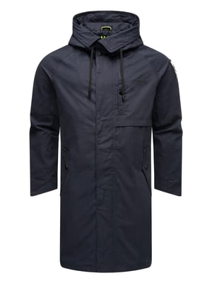 Stone Harbour leichte Herrenjacke Yaroon aus Baumwolle & mit langem Schnitt