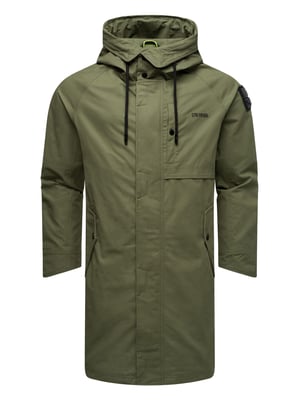 Stone Harbour leichte Herrenjacke Yaroon aus Baumwolle & mit langem Schnitt