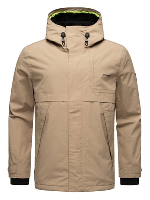 Stone Harbour leichte Herrenjacke Zanjaar mit Fleecefutter & 2-Wege-Reißverschluss