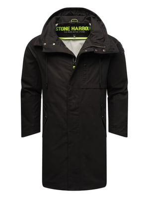 Stone Harbour leichte Herrenjacke Yaroon aus Baumwolle & mit langem Schnitt