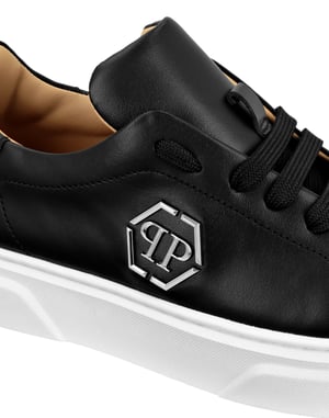 Leather Lo-Top Sneakers The Plein Original
