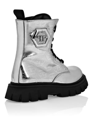 Mid Boots Hexagon Monogram