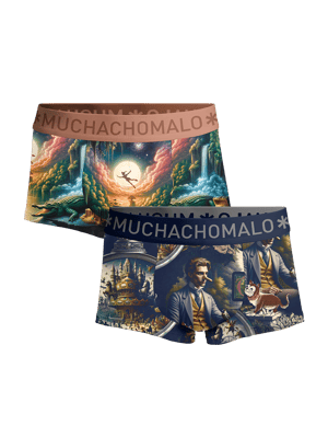 Muchachomalo Herren Boxer Shorts - 2er Pack - Herren Unterwäsche