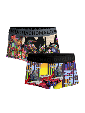 Muchachomalo Herren Boxer Shorts - 2er Pack - Herren Unterwäsche